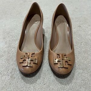 Tory Burch Tan Heels